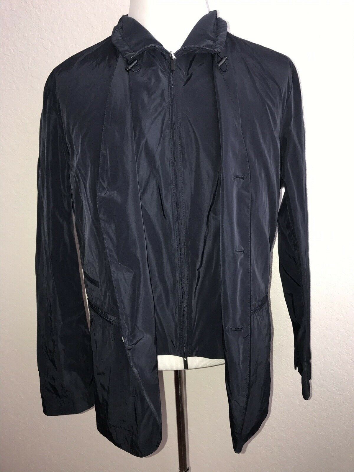 armani water repellent jacket