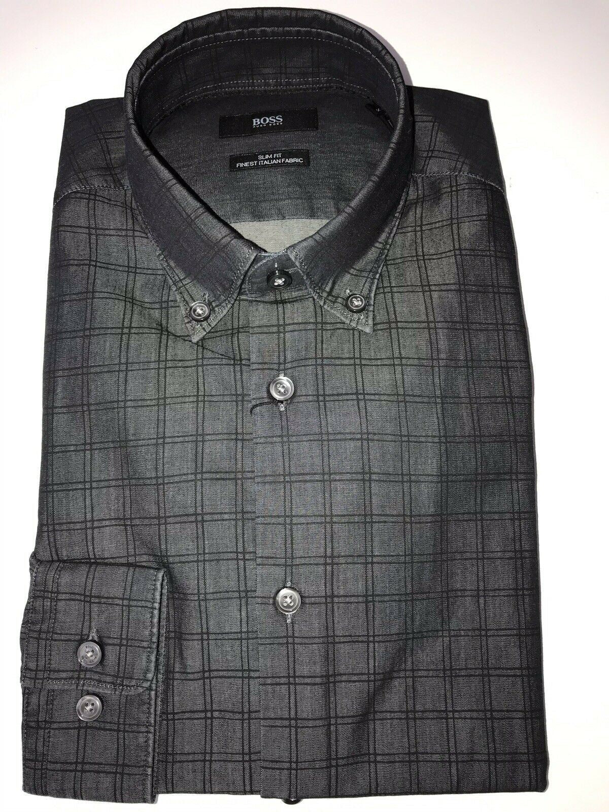 hugo boss slim fit dress shirt