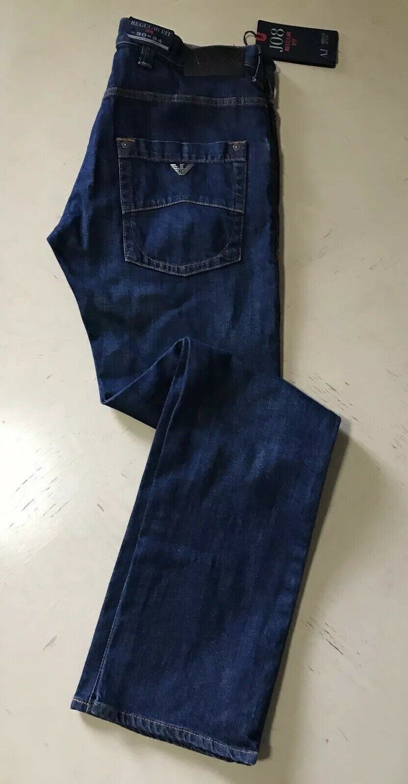 mens blue armani jeans