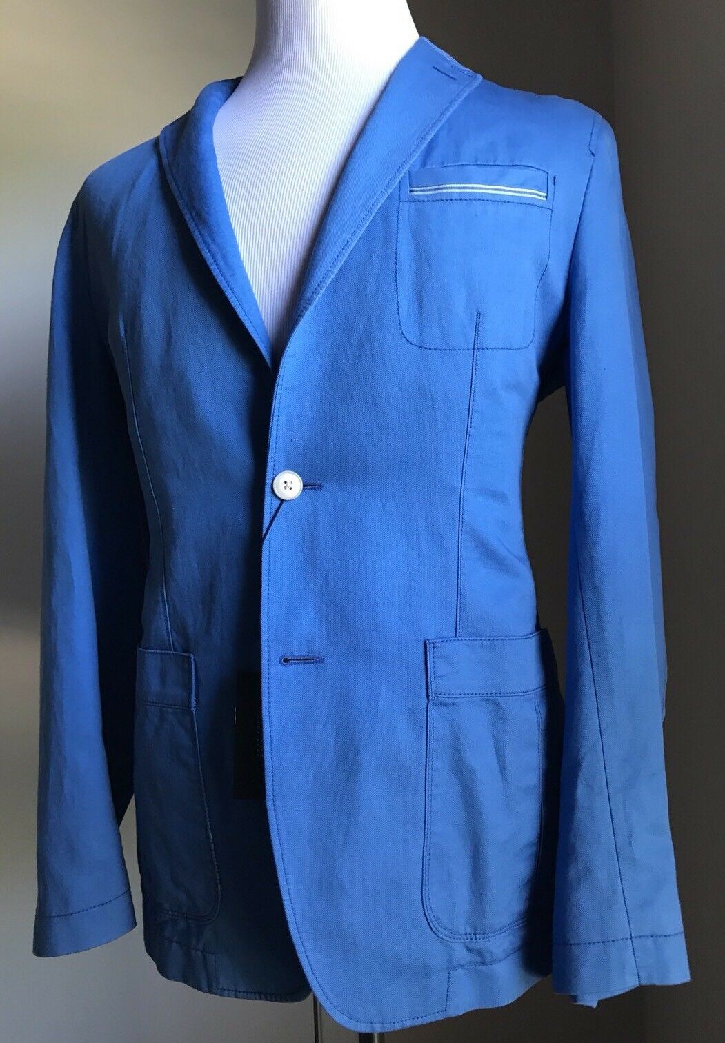 hugo boss light blue blazer