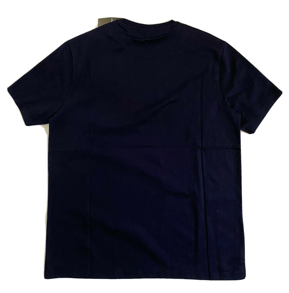 NWT $195 Emporio Armani Men's Short Sleeve Manzoni 31 Blue T-Shirt 3XL 3G1TM2