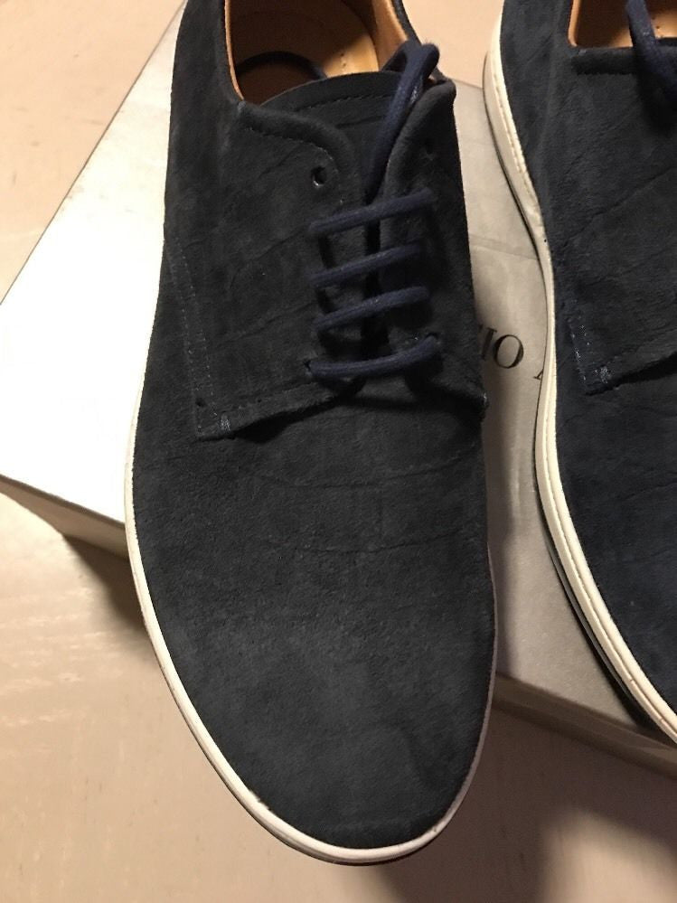 armani suede sneakers