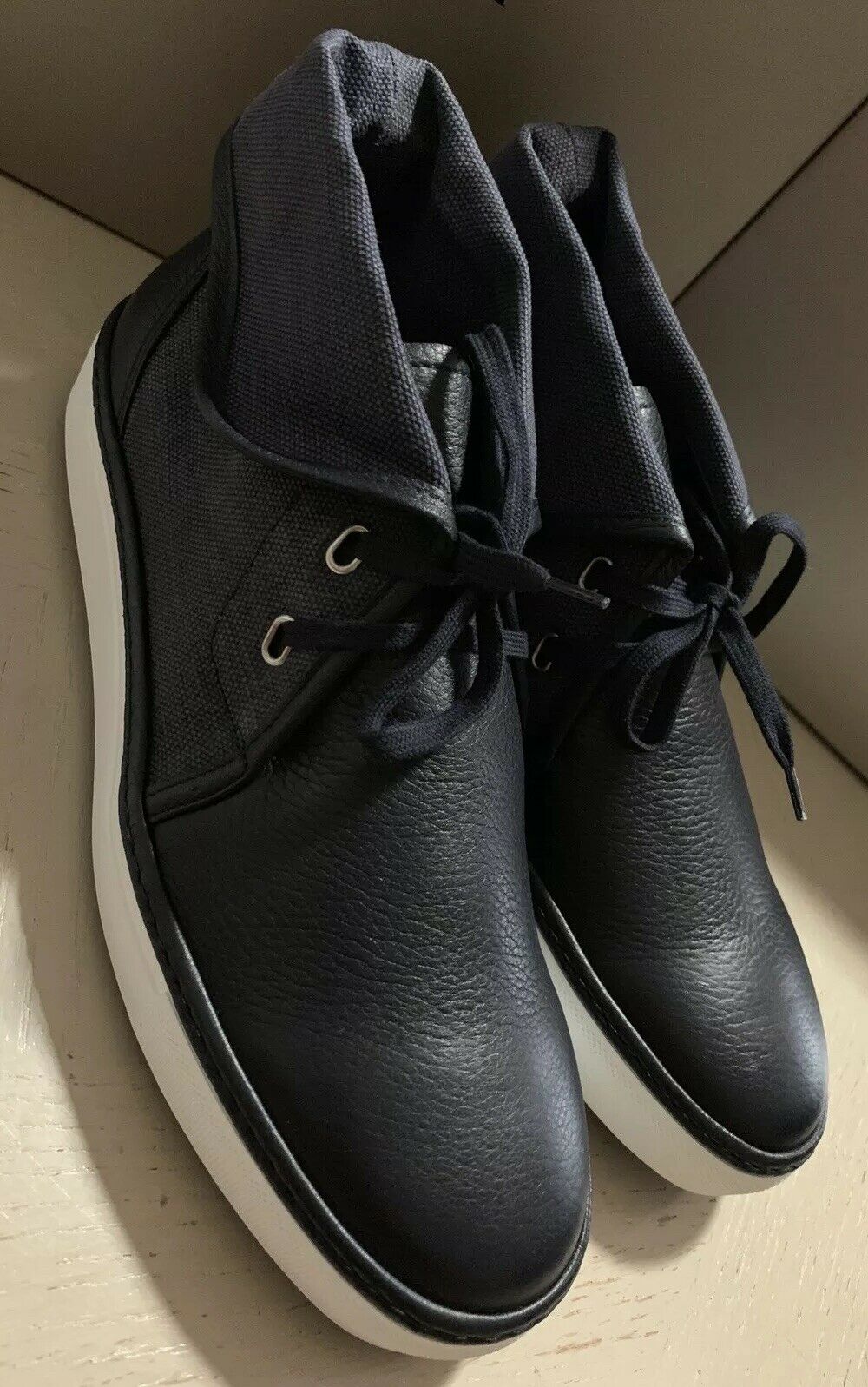 giorgio armani men's leather shoes