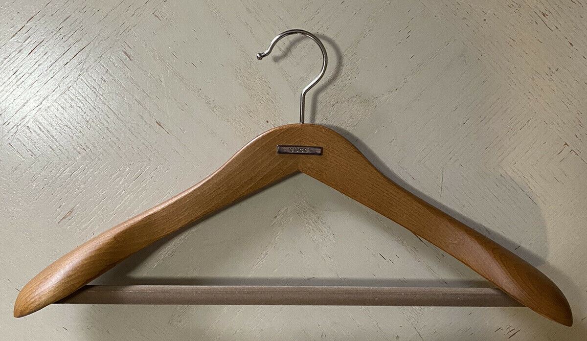 New Gucci Non-slip Wood Suit cloth Hanger