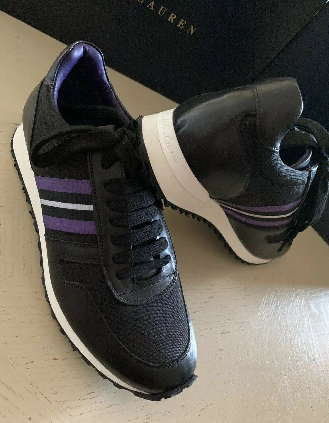 purple label shoes