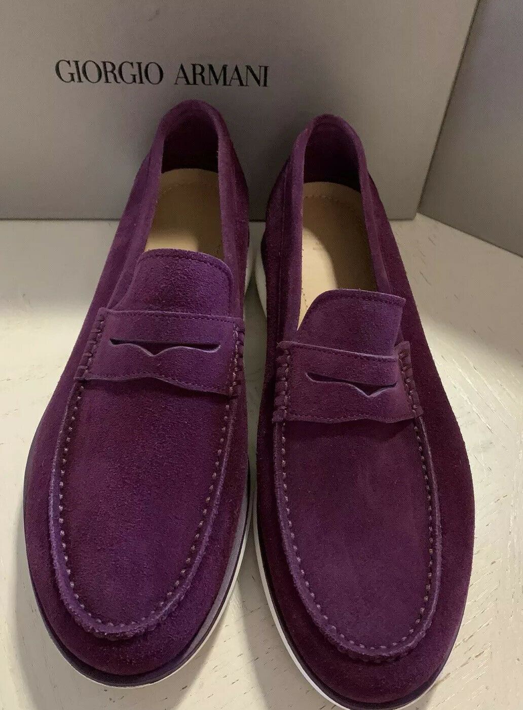 mens suede loafers uk