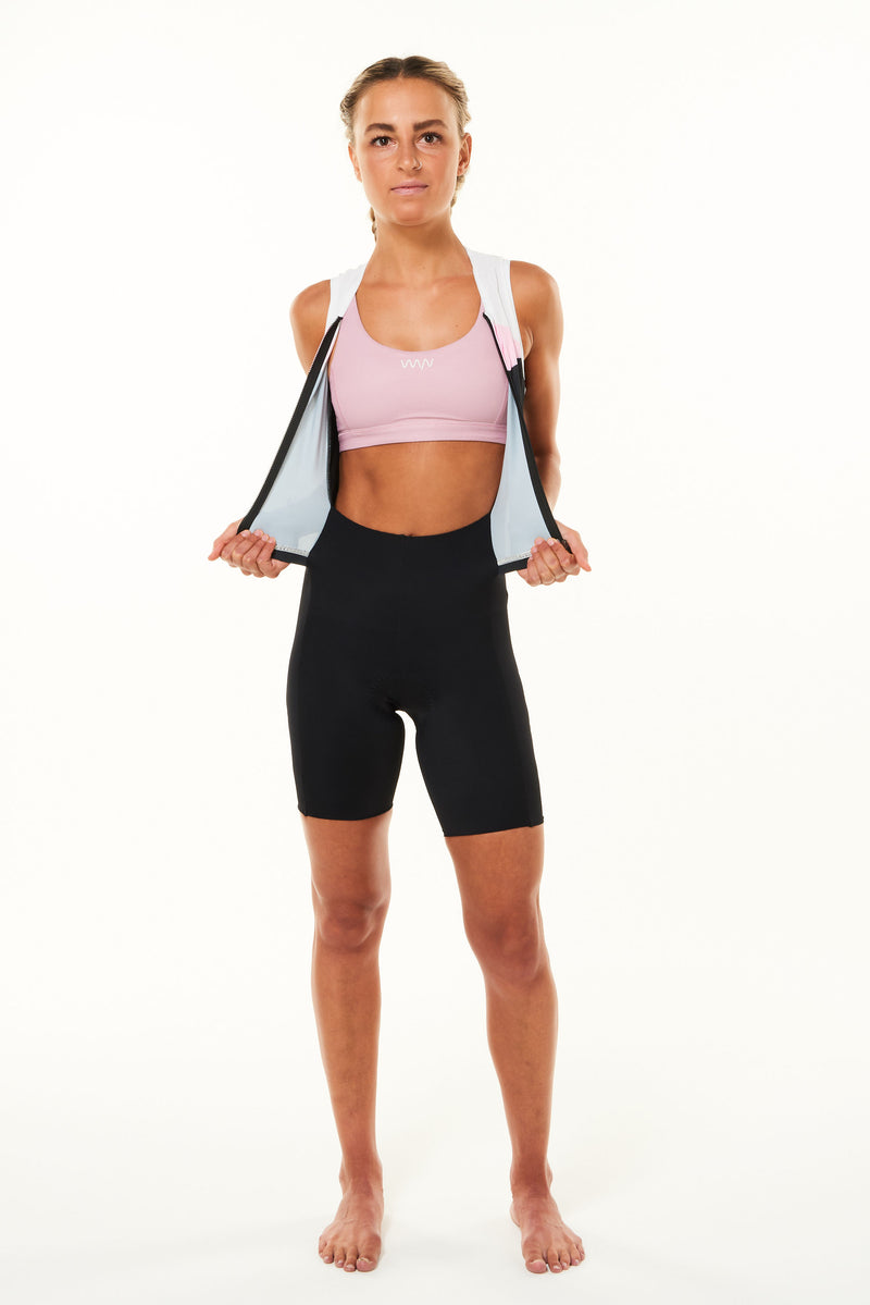 do you wear a sports bra with a tri suit