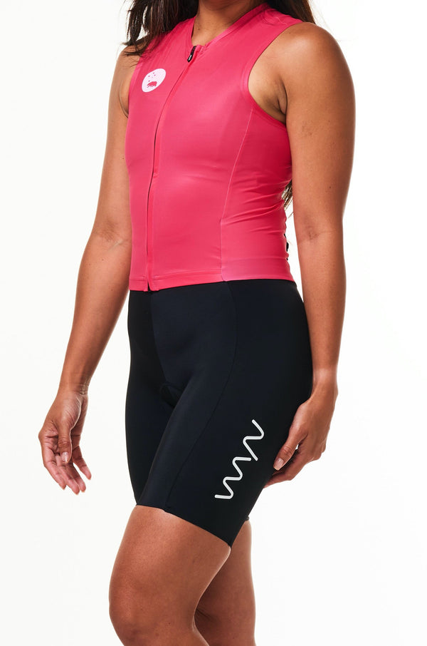 women's velocity sleeveless tri suit - black – WYN republic