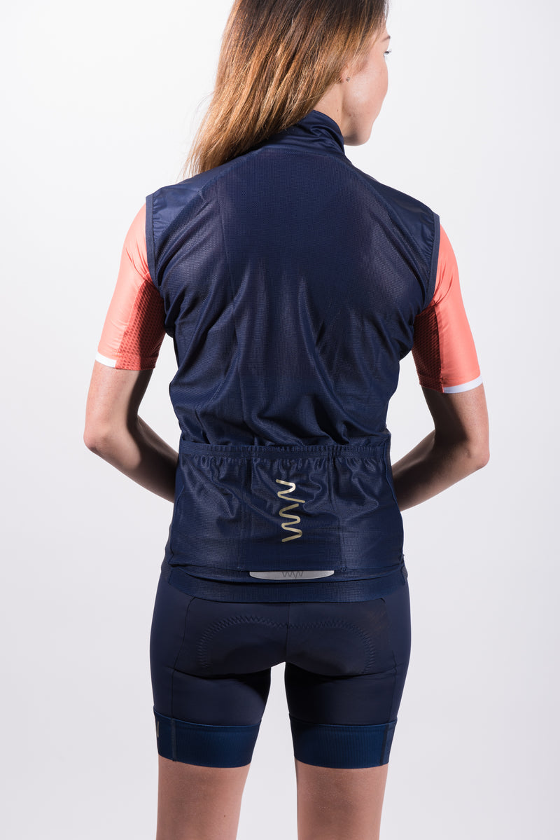 women's cycling vest with pockets