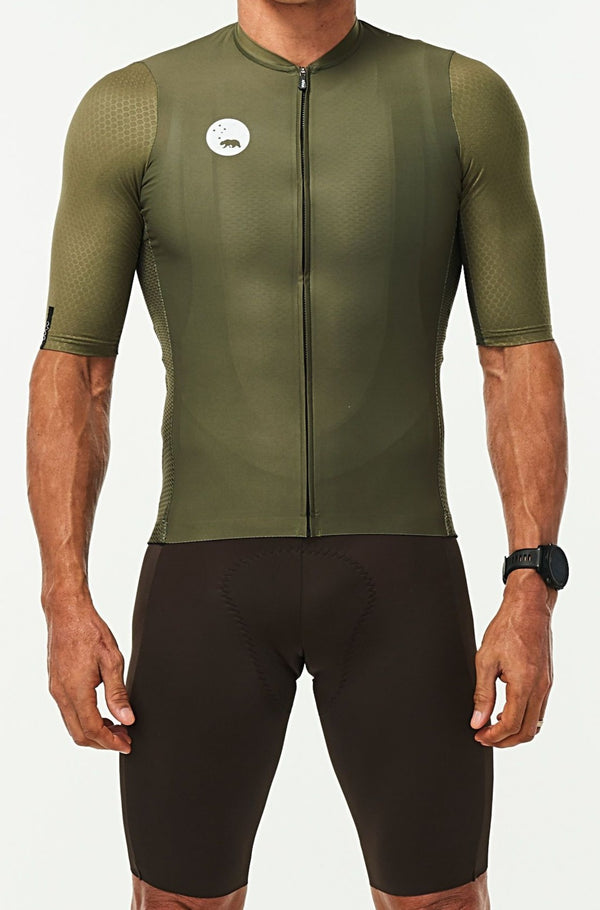 men's velocity 2.0 cycling bib shorts - mocha