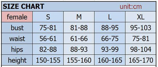 Palanquin Dva Cosplay Size Chart