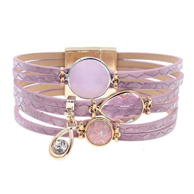 Trendy bracelets pink / 17cm Trendystrike