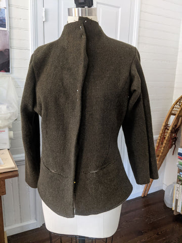 Turning the 267 M'Lady's Corset into a Jacket - Folkwear