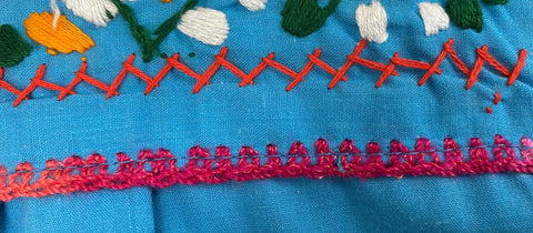 Embroidery Edge Stitches to Embellish Your Garments - Folkwear