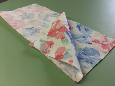Fourth Step in making French Seams: Fold Right Sides Together