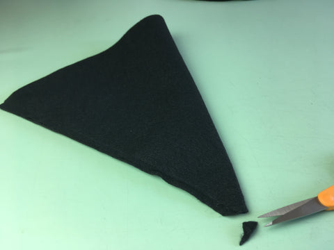 Photo of clipping tip off hat