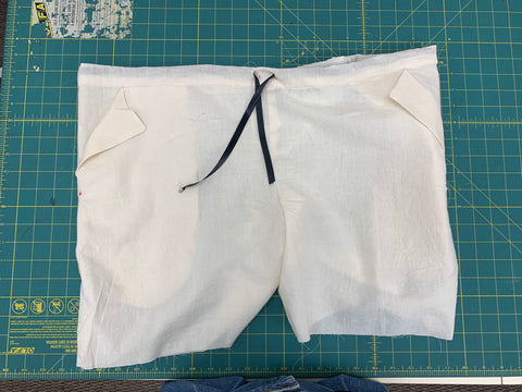 Basics Pants made into Shorts - Folkwear