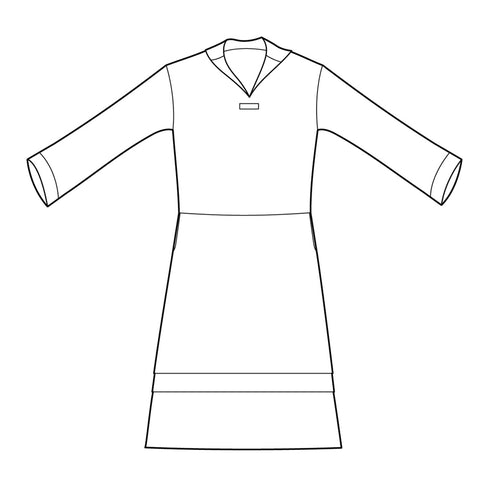 Illustration of the 211 Middy Blouse/Dress