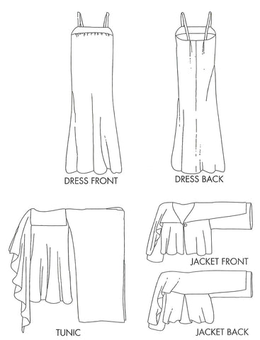 Personalizing the 266 Greek Island Dress and Jacket - Folkwear