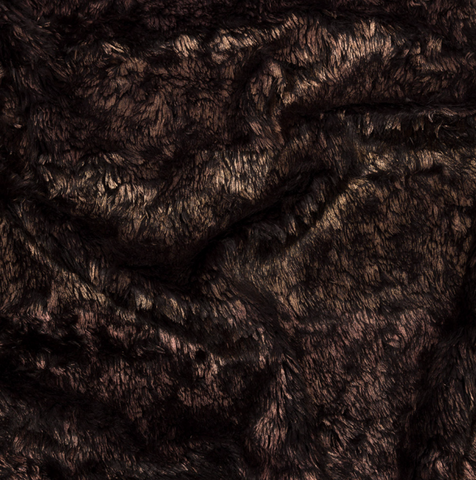 brown faux fur fabric