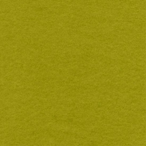 lime green felted wool fabric