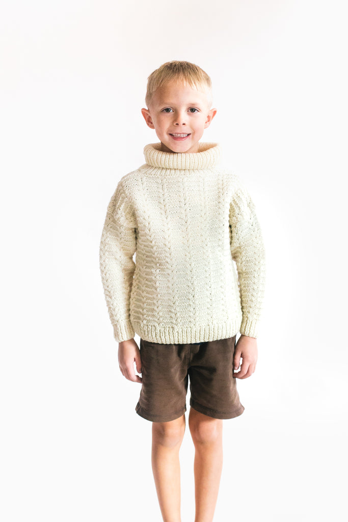 138 Child S Pullover Sweater Knitting Pattern