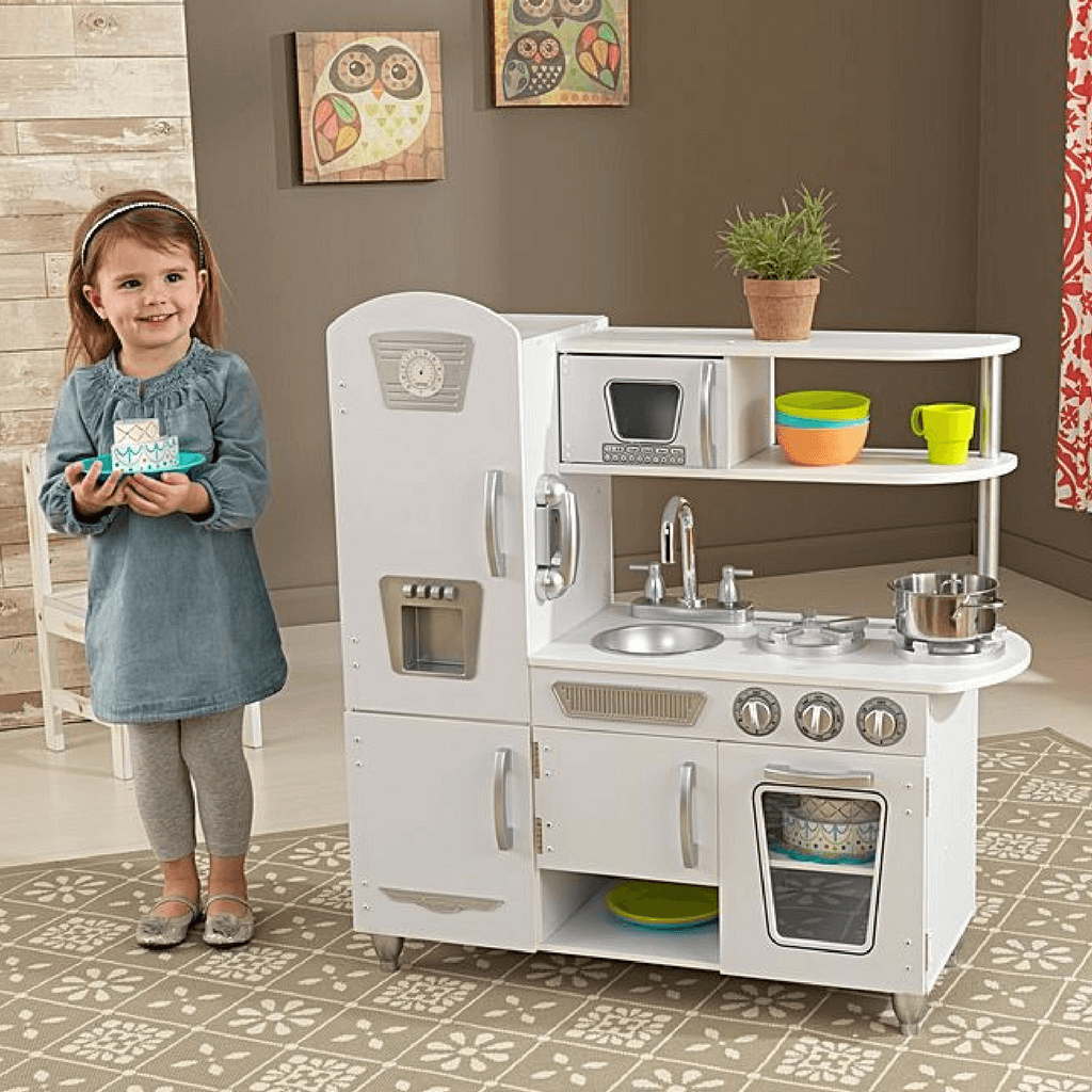 kidkraft vintage white kitchen