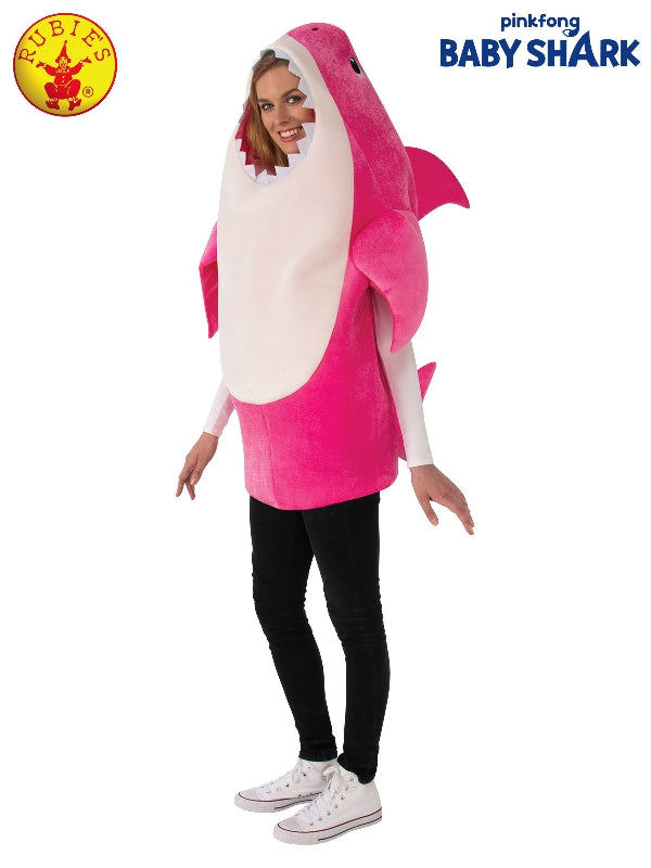 baby shark costume pink