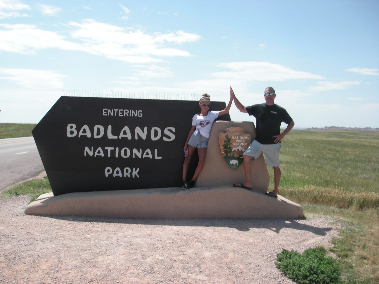 sharks in the badlands 928s event badlands national park sign