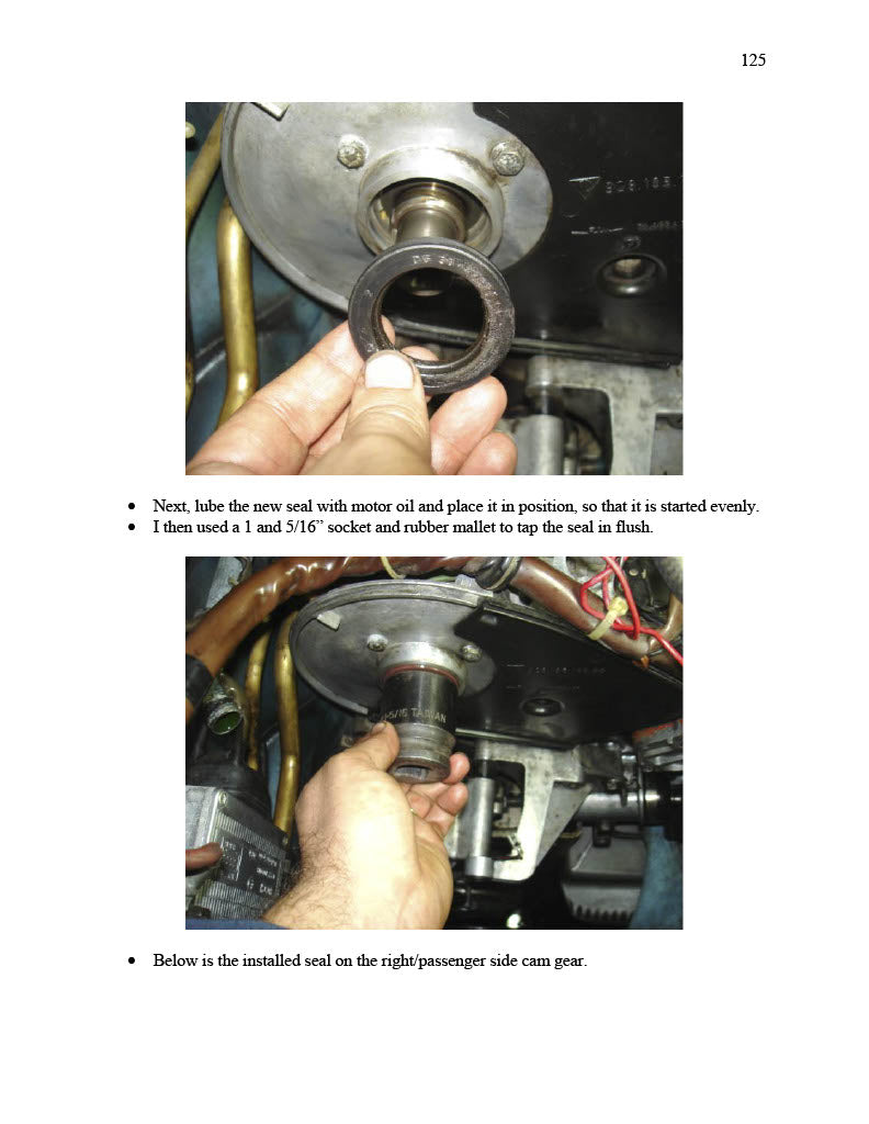 timing belt/water pump miscellaneous wyait procedures pg125