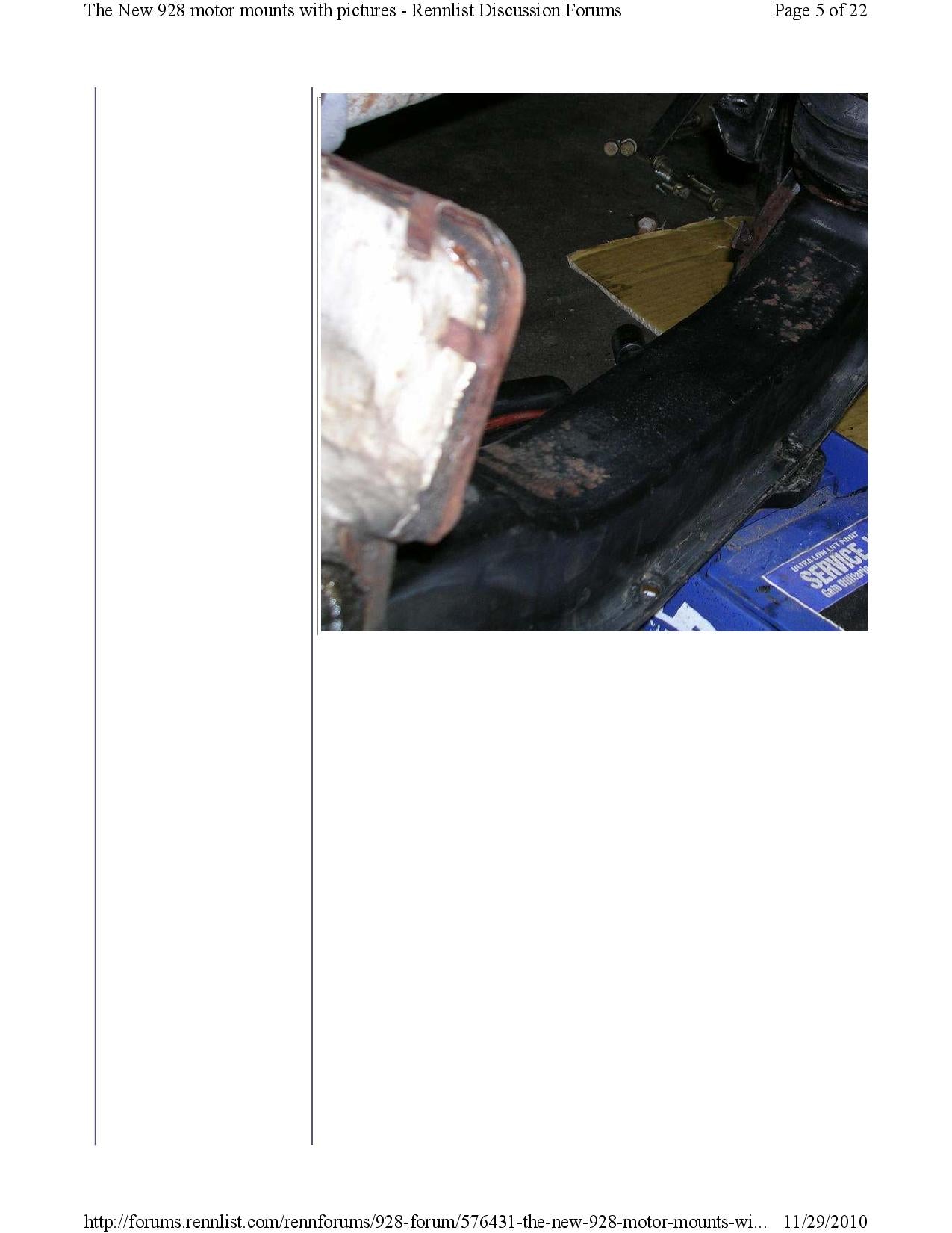 New 928 motor mounts with pictures pg5