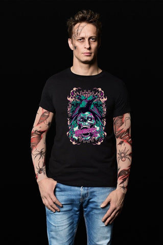 Anarchy Skull - Graphic T Shirt