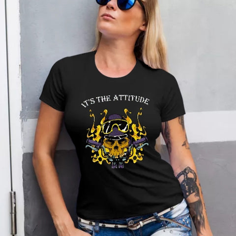 It's The Attitude - Womens T Shirt