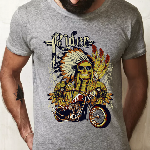 Indian Rider - Graphic T Shirt