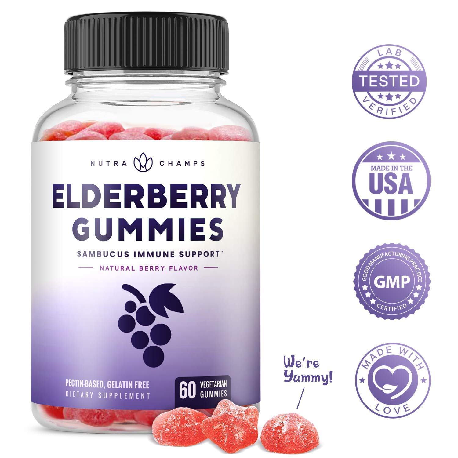 olly active immunity elderberry support gummies