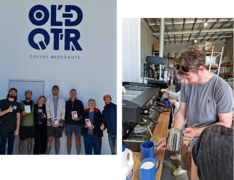 Old Quarter Coffee Merchants - Espresso Coffee Workshop - Barista Course - Barista Workshop - Ethical Organic Direct Trade Specialty Coffee Roasted in Ballina Australia (just south of Byron Bay) - Rare Organic Specialty Coffee from Southeast Asia