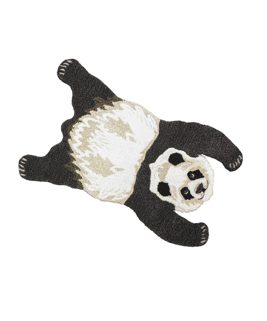 Pandatæppe | Fint dyretæppe af uld bomuld Køb dims – dimsstudio