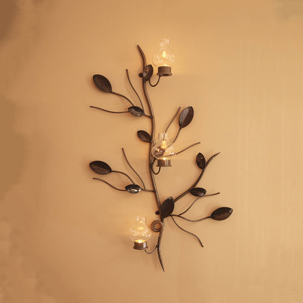 wall decor candle holders