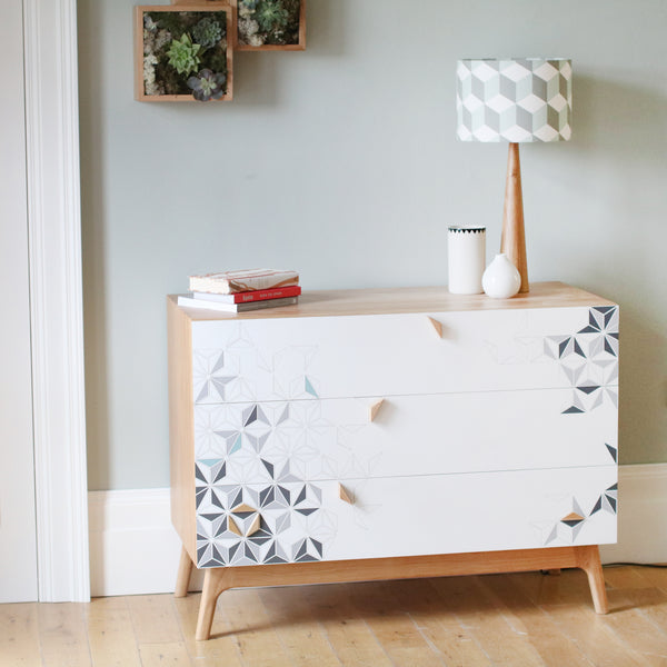 Formica Marquetry Drawers - Nick James Design