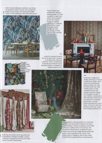 Metamorphosis linen union by The Monkey Puzzle tree featured in Living North Magazine