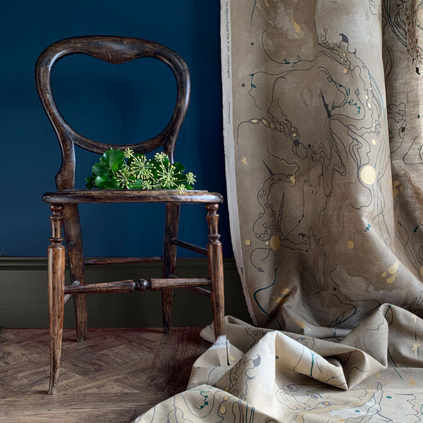 Metamorphosis linen union by Kirsty Greenwood for The Monkey Puzzle Tree