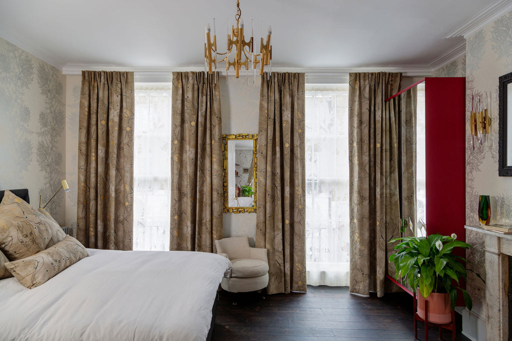 Curtains in a London Townhouse by The Monkey Puzzle Tree