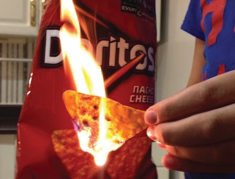 Backpacking Travel Hacks Doritos Firelighters