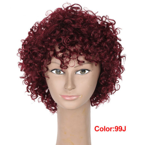 short curly red hair wigs