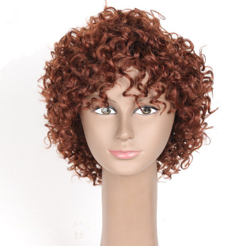 short curly real hair wigs