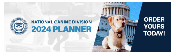 2024 ATF National Canine Division Planner