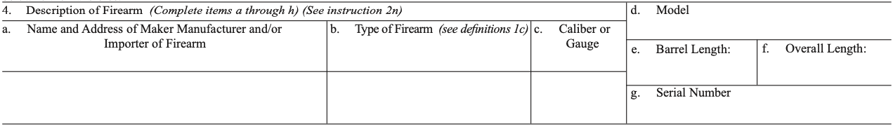 Do you Need Your Firearm or Silencer Before You Can Apply for a ATF Form 4 Tax Stamp?