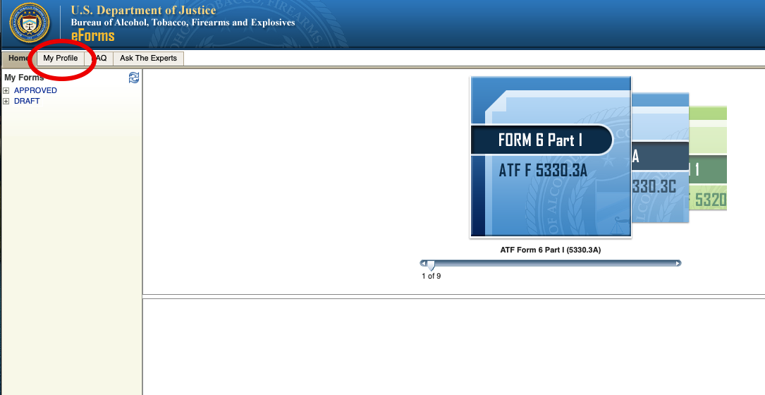 How to Add your FFL License to your ATF eForms Account - Step 1