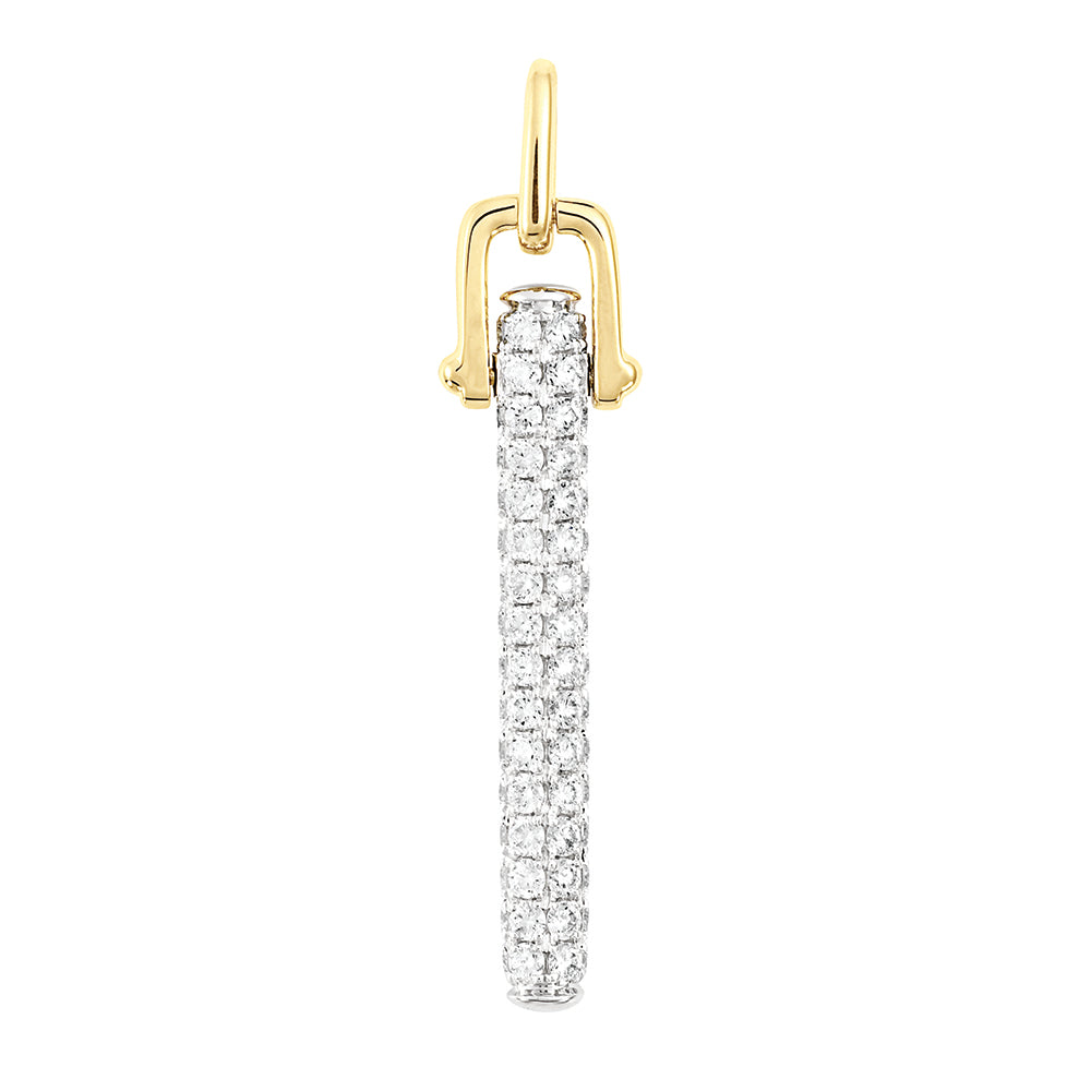 Diamond Fashion Bar Pendant