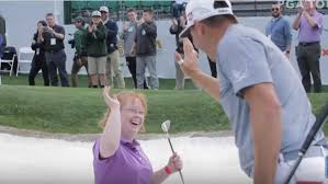 Amy Bockerstette ad Gary Woodland